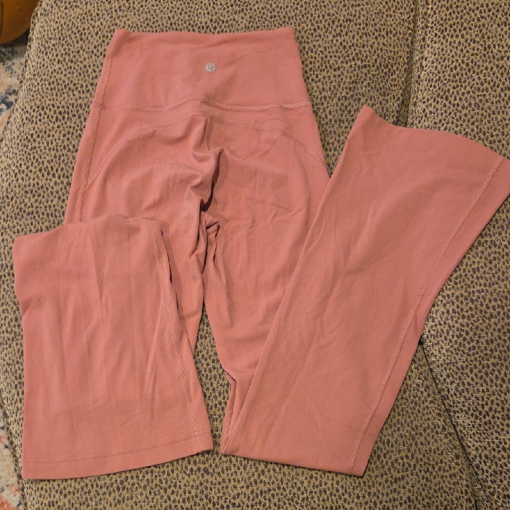 Lululemon Pink High-Waisted Leggings
